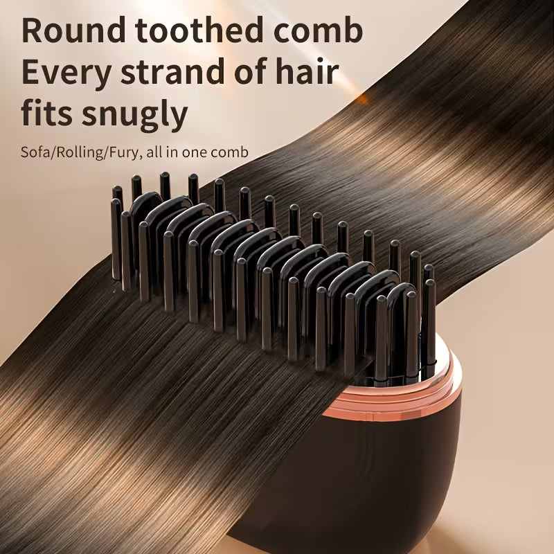 GlimBrush™ - Mini Hair Straigthener | Travel & Quick Touch Ups